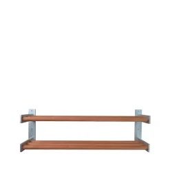 Estante zapatero 5, Roble aceitado, pared, 2 plan*Scherlin Hot