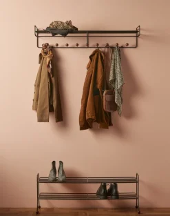 Estante zapatero Bill Shoe Shelf L, -marrón oscuro*Maze Discount