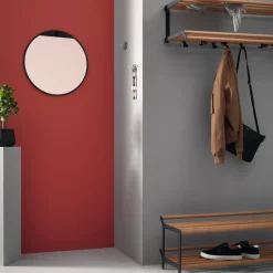Estante zapatero Tamburin 100 cm, Roble-*Essem Design New