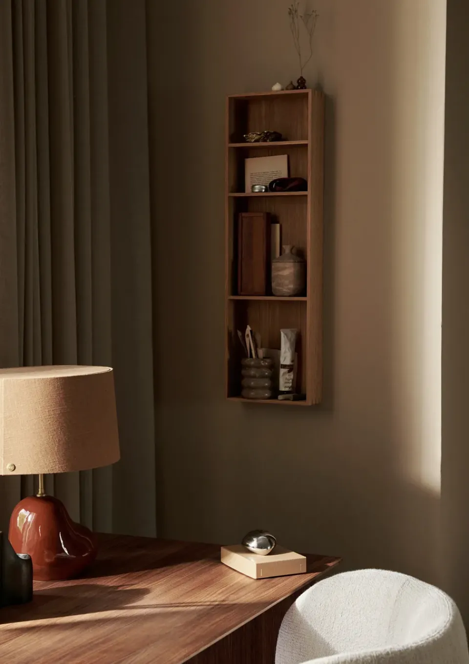 Estantería Bon 36x47 cm, Oiled Oak*Ferm Living Discount