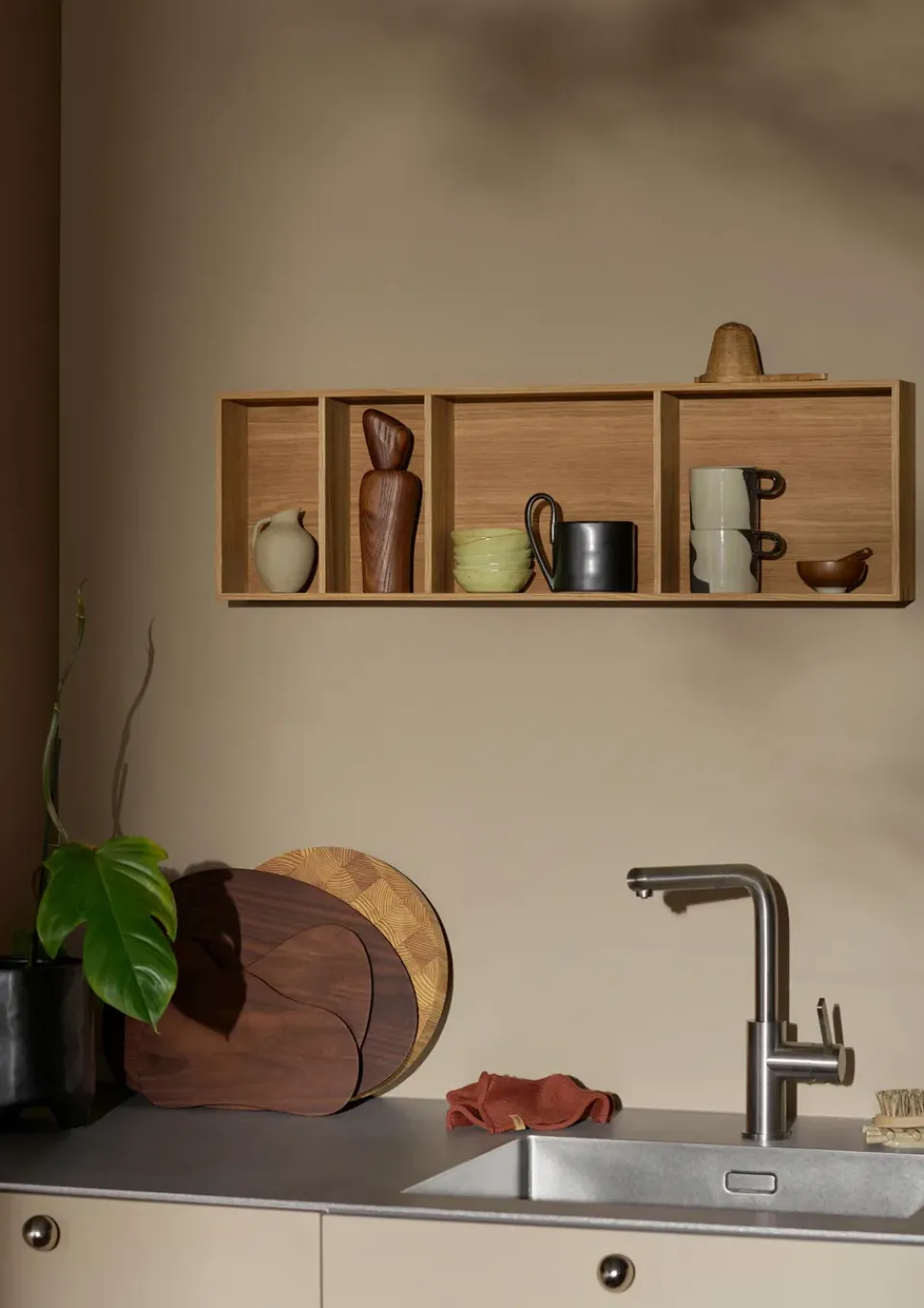 Estantería Bon 36x47 cm, Oiled Oak*Ferm Living Discount