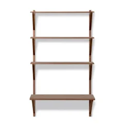 Estantería con escritorio BM29, 78x134 cm, Walnut lacquer*Fredericia Furniture Discount