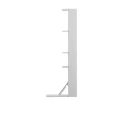 Estantería de pared con escritorio Gridlock - M1-A4-0-D, White stained Ash*Massproductions Discount