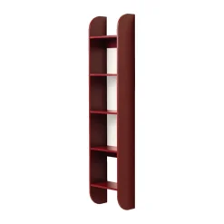 Estantería de pared Flaneaur 27x128 cm, Burgundy*TÔNN furniture Discount