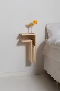 Estantería de pared F-shelf Play DIY, Pino, izquierdo*Maze Clearance
