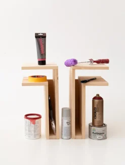 Estantería de pared F-shelf Play DIY, Pino, derecha*Maze New