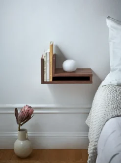 Estantería de pared F-shelf nogal, estante a la derecha*Maze Online