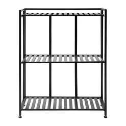 Estantería de pared Manhattan Low 65,5x33x79,5 cm, Black*MUUBS Best