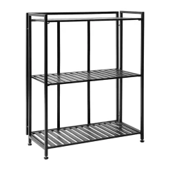 Estantería de pared Manhattan Low 65,5x33x79,5 cm, Black*MUUBS Best