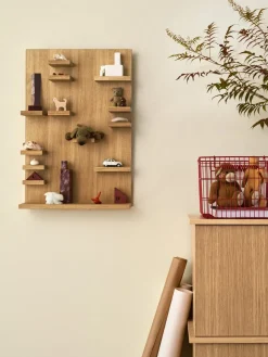 Estantería de pared Parade 60 cm, Oiled oak*Ferm Living Discount
