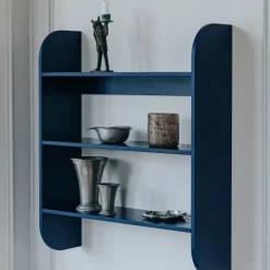 Estantería de pared Strapats 62x73,6 cm, Midnight blue*TÔNN furniture Clearance