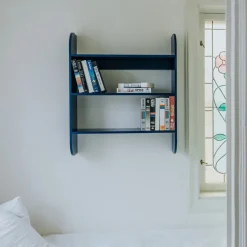 Estantería de pared Strapats 62x73,6 cm, Midnight blue*TÔNN furniture Clearance