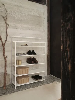 Estantería de suelo Dora, White*Ferm Living Outlet