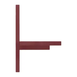 Estantería para pared A-Light Shelf Special Edition, Wine red 90x21x35 cm*Andersen Furniture Outlet