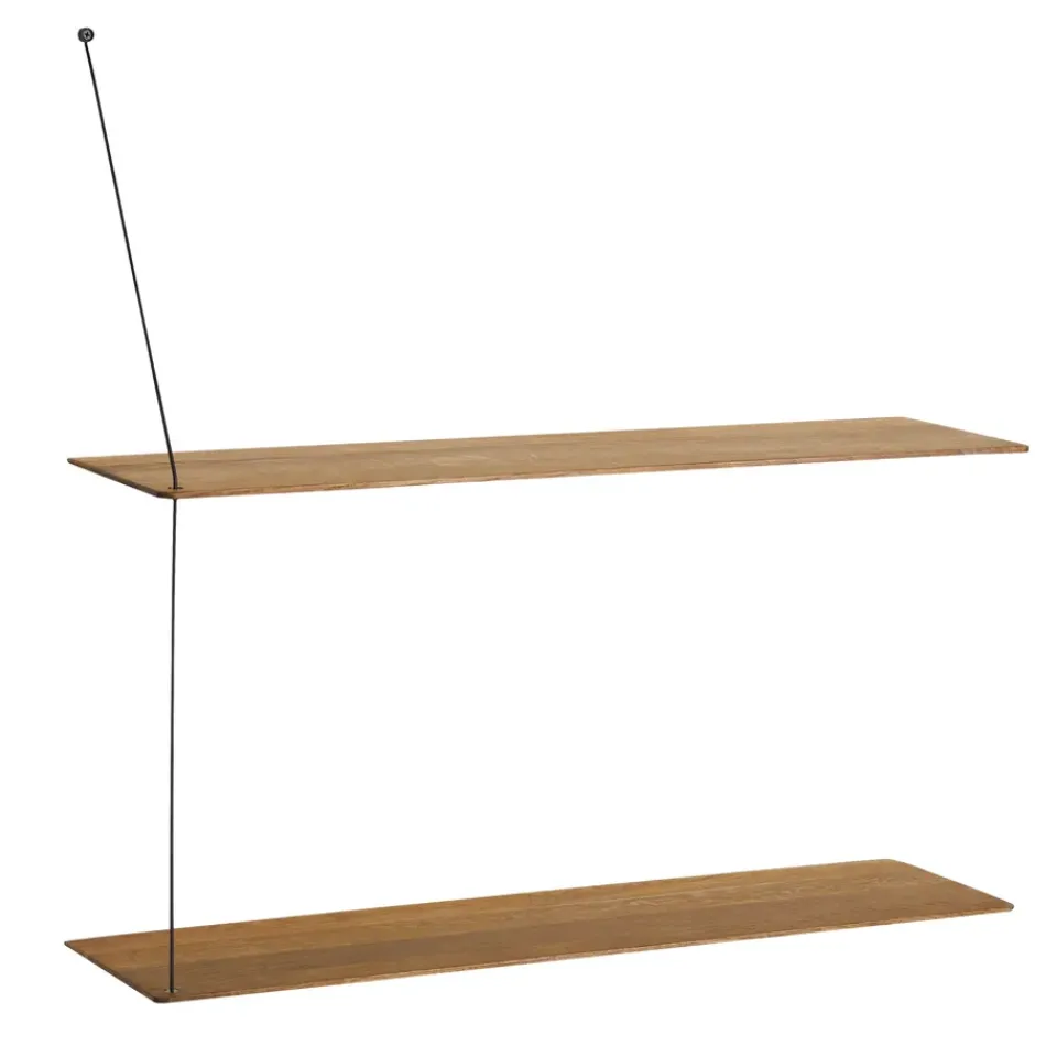 Estantería Stedge 80 cm, roble ahumado*Woud Best