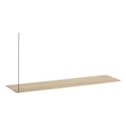 Estantería Stedge Add-on 80 cm, Roble pigmentado blanco*Woud Best