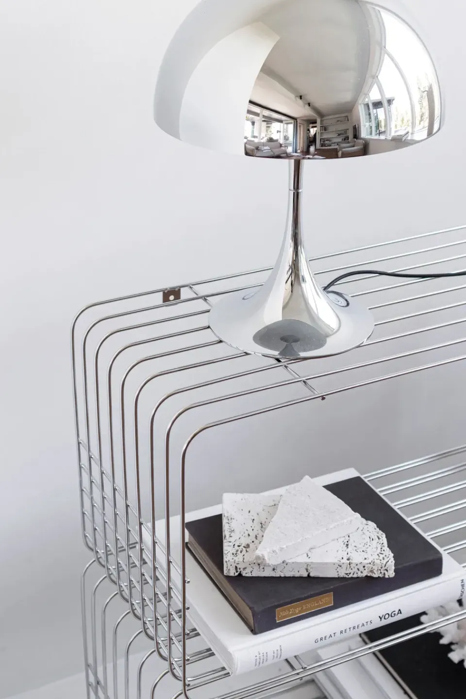 Estantería Wire, Chrome, 31x70x26 cm*Mette Ditmer Clearance