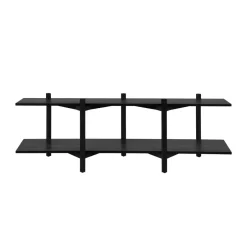 Estantería Zig Zag Media 194x57 cm, Black*Hem Clearance