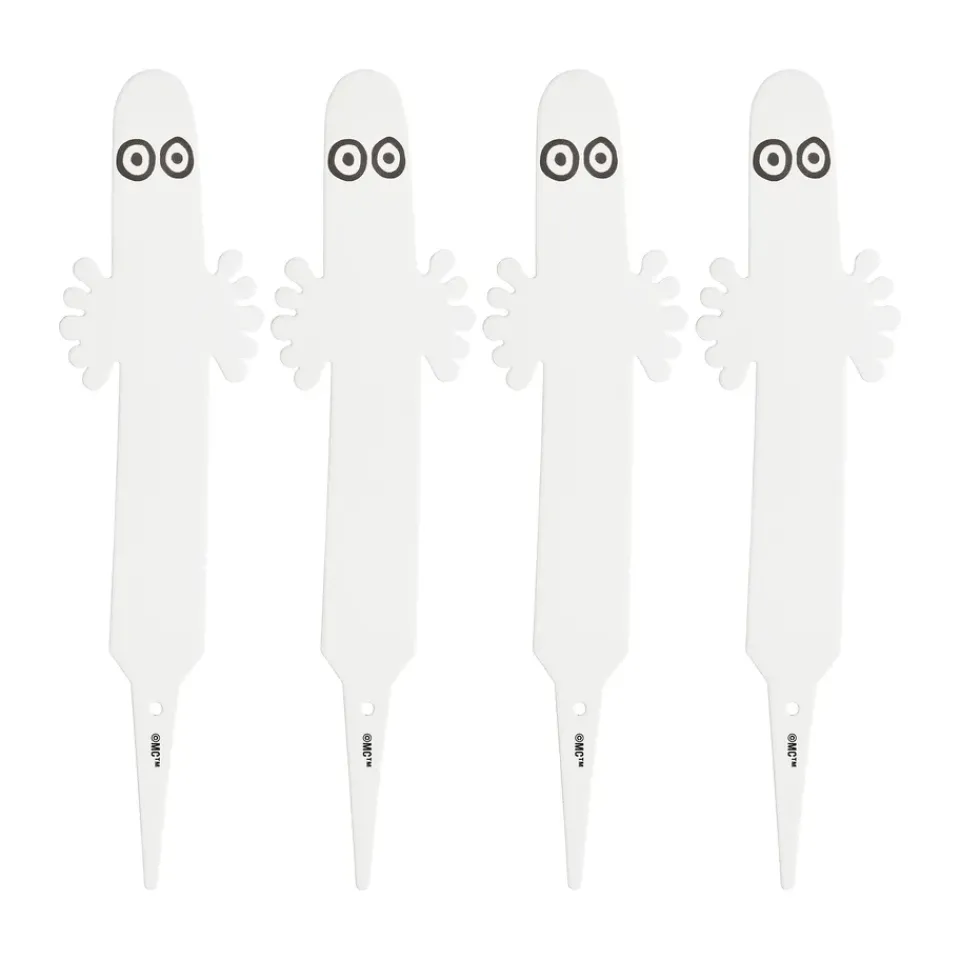 Etiqueta para planta de los Hatifnates 4-pack,*Muurla