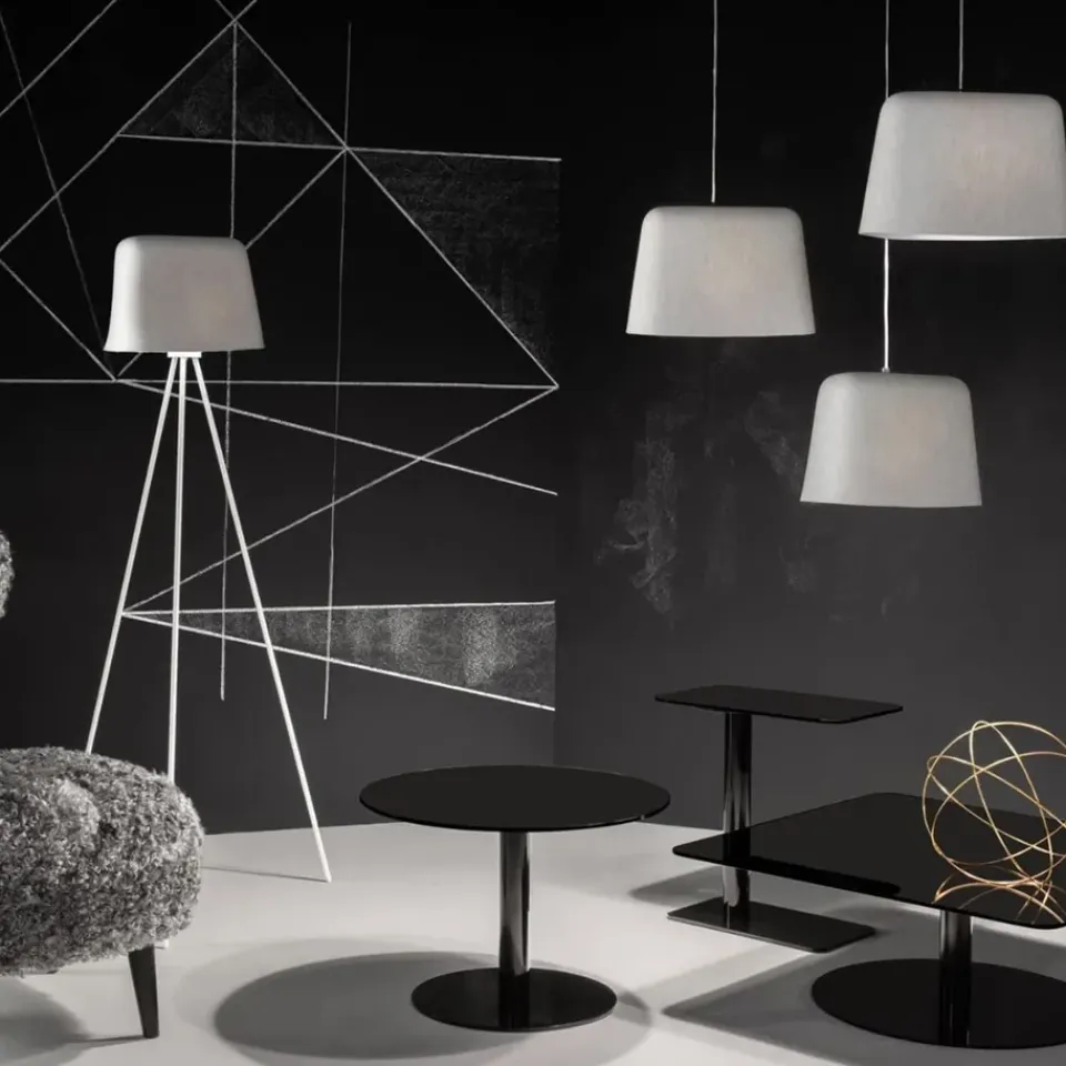 Flash mesa auxiliar 30x50 cm, Vidrio espejo - soporte*Tom Dixon Outlet
