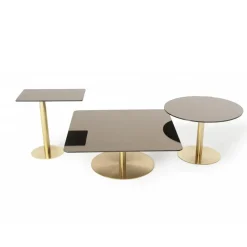 Flash mesa auxiliar 30x50 cm, Vidrio espejo - soporte*Tom Dixon Outlet