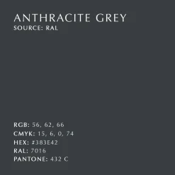 Gancho Butterflies mediano, Anthracite grey*Umage New