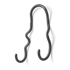 Gancho Curvature doble, latón*Ferm Living