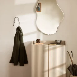 Gancho Curvature doble, latón*Ferm Living
