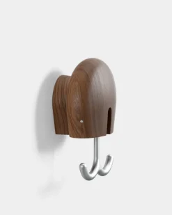 Gancho de pared Hércules, Nogal tratado*Massproductions Outlet