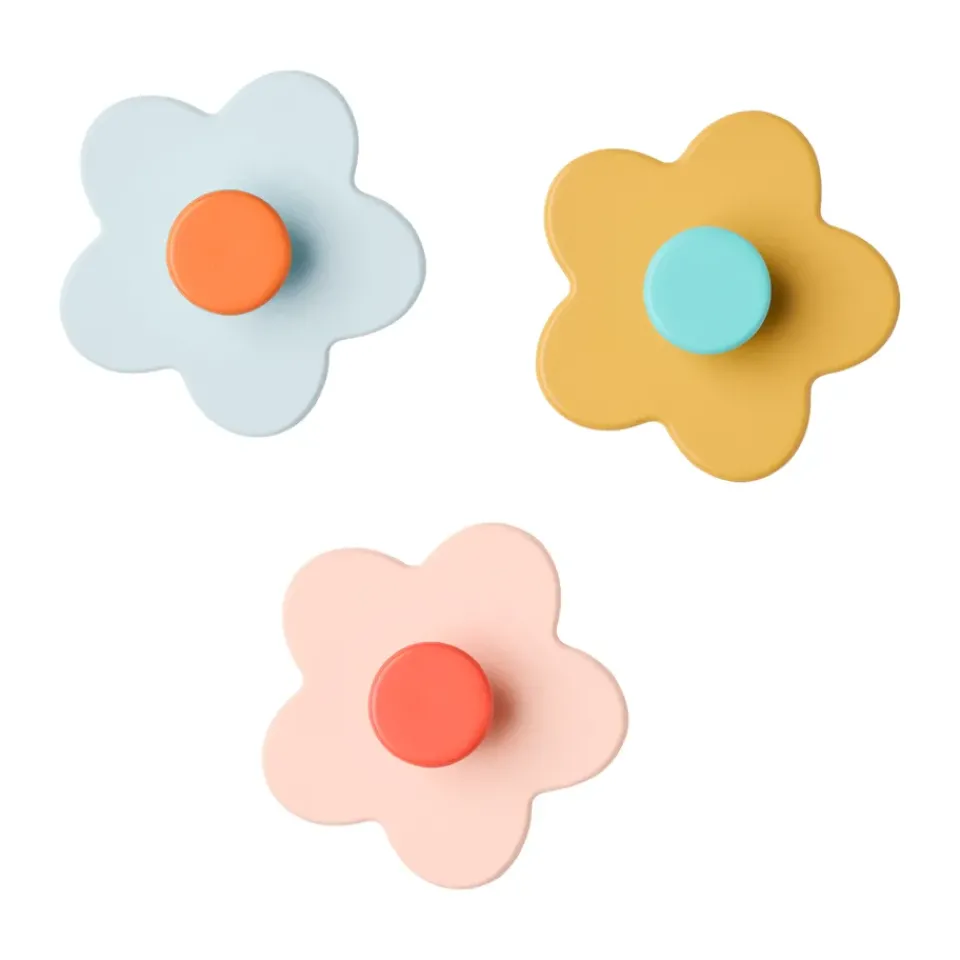 Gancho flor Kid's Base, 3 piezas,*Kid's Concept Sale
