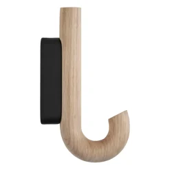 Gancho Hook mini 13,3 cm, Roble-negro*Gejst Outlet