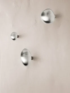 Gancho Mushroom, Brushed stainless steel*Ferm Living