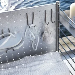 Gancho vertical Outdoor, Acero inoxidable, paquete de 4*String Hot