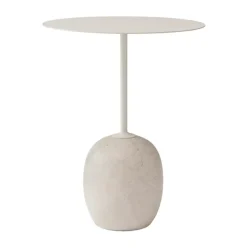 Lato Mesa LN8, Ivory white-Crema diva marble*&Tradition Hot