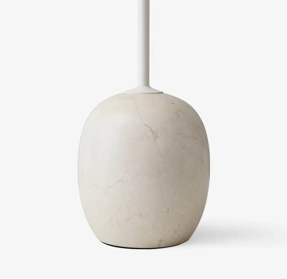 Lato Mesa LN8, Ivory white-Crema diva marble*&Tradition Hot