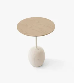Lato Mesa LN8, Lacquered oak-Crema diva marble*&Tradition Outlet