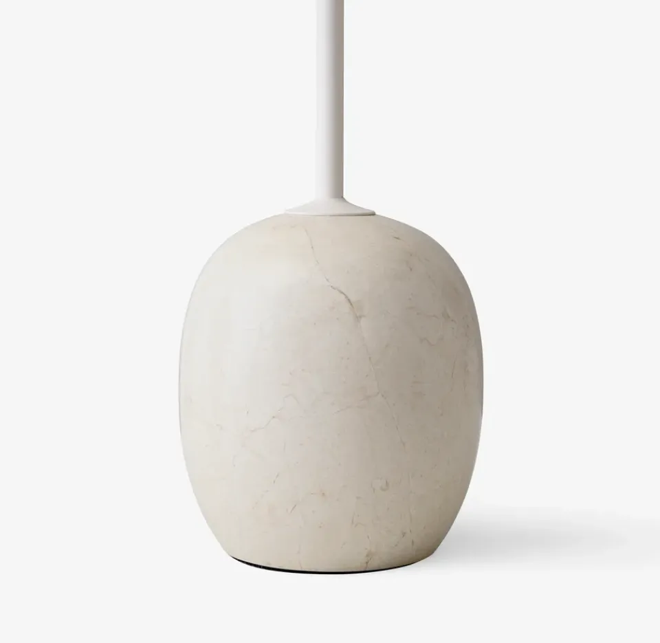 Lato Mesa LN8, Lacquered oak-Crema diva marble*&Tradition Outlet