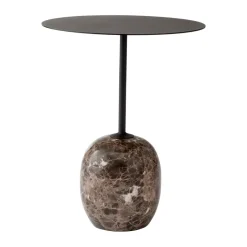 Lato Mesa LN8, Warm black-Emparador marble*&Tradition Online