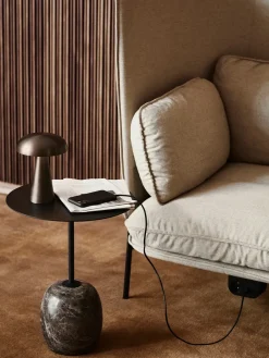 Lato Mesa LN8, Warm black-Emparador marble*&Tradition Online