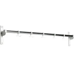 Listón de ganchos Nostalgi 100 cm, cromo/blanco*Essem Design Sale