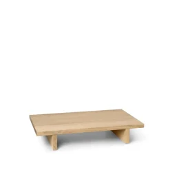 low table Mesa auxiliar Kona, Oak natural veneer*Ferm Living Outlet