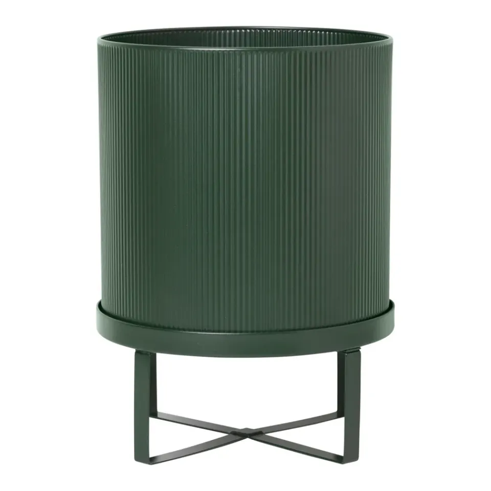 Maceta Bau large Ø28 cm, oscuro*Ferm Living Outlet