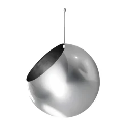Maceta colgante GLOBE Ø21 cm h32 cm, Plata*AYTM Best