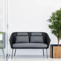 Maceta Combine, Teak, lava grey*Cane-line Best