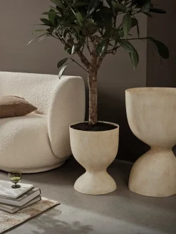 Maceta Evoke 70 cm, Warm Sand*Ferm Living Hot