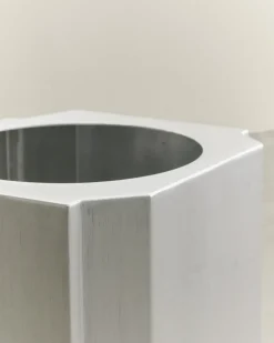 Maceta Funki M 40 cm, Brushed Aluminium*Louise Roe Sale