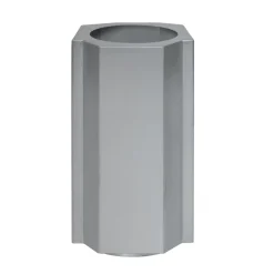Maceta Funki S 36 cm, Brushed Aluminium*Louise Roe Hot