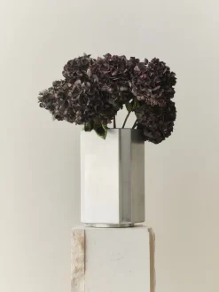 Maceta Funki S 36 cm, Brushed Aluminium*Louise Roe Hot