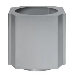 Maceta Funki XL 70 cm, Brushed Aluminium*Louise Roe Online