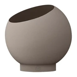 Maceta Globe Ø17 cm, Taupe*AYTM